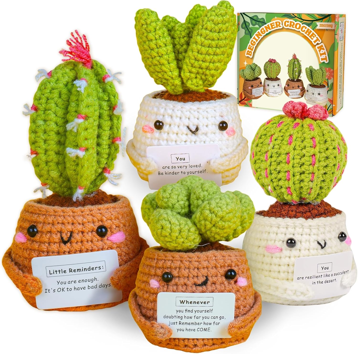 Succulent Crochet Kit